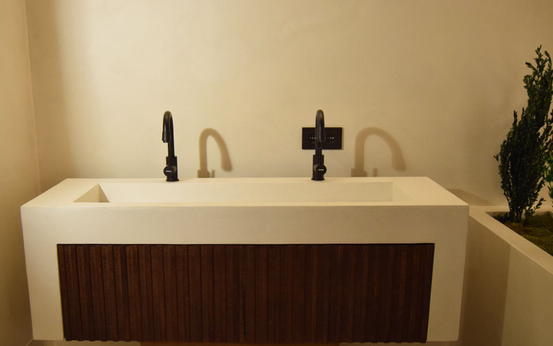 lavabo microcemento